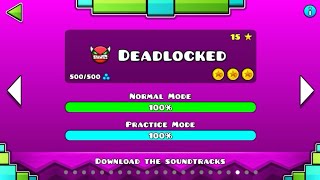 Geometry Dash Deadlocked Piano Version 100% Complete All Coins Andytandy