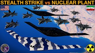 How Far Could A Stealth B-21 & F-22 Raid Penetrate Into Iran? (WarGames 215) | DCS