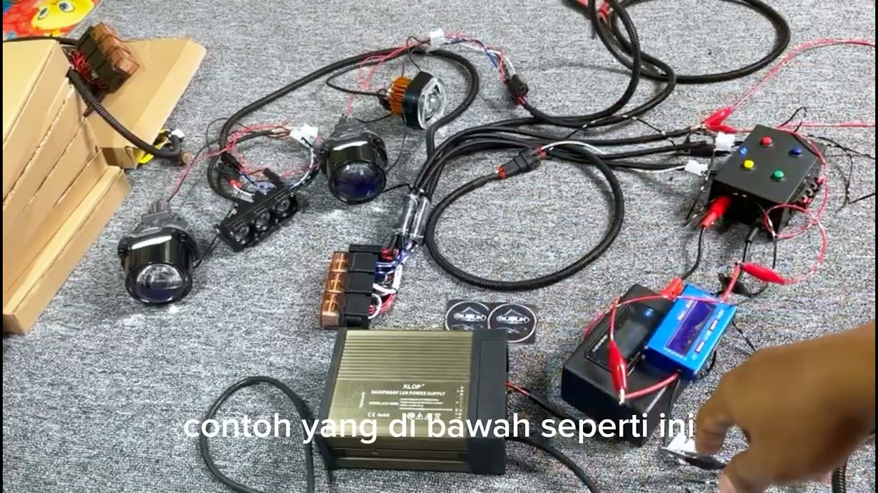 💡 RELAY SET BILED FOGLAMP - KONTROL POSITIF 💡 