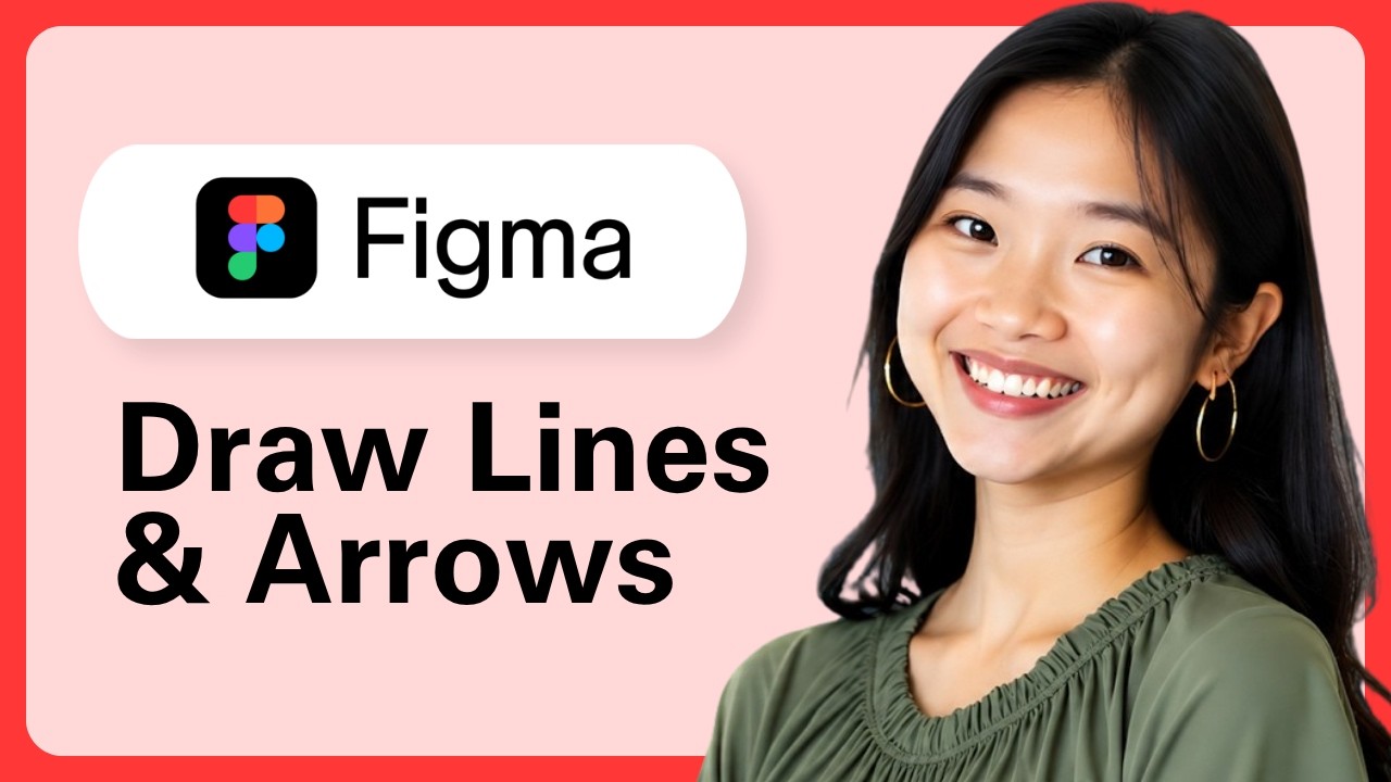 How To Draw Lines & Arrows In Figma - YouTube