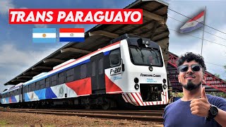 Este TREN une ARGENTINA con PARAGUAY | Viajando en el TRANSPARAGUAYO (Posadas/Encarnación)