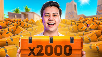 Открыл 2000 FEVER Кейсов в CS2
