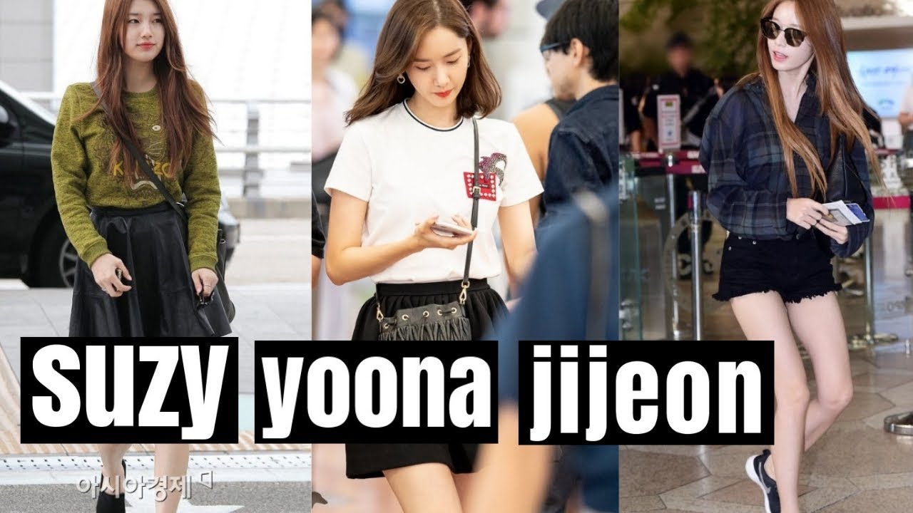 [fashion airport] visual  jijeon[T-tara] yoona[snsd] suzy[miss A]