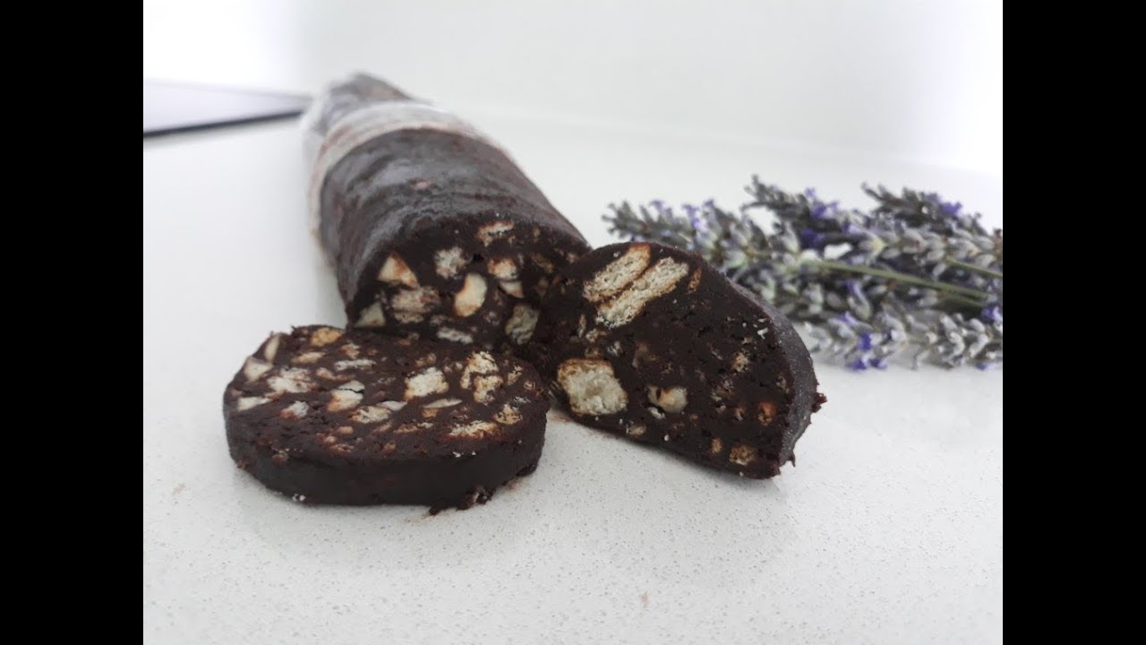 ÇİKOLATA SALAMI (Kahve yanına hazır aperatif bir tarif)Aşırı lezzetli