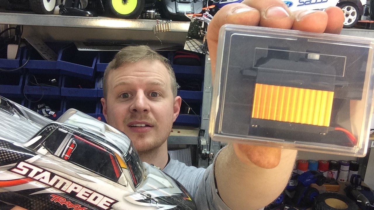 Rep af Traxxas Stampede 2wd montering af Ps10X metal gears servo