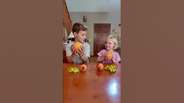 Fruit #telepathy #challenge #kidsfun