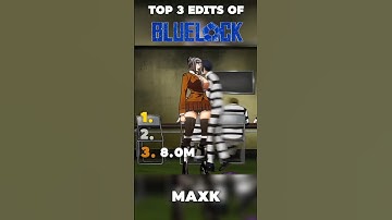TOP 3 EDITS OF BLUE LOCK 🥶| #viral #anime #prime #bluelock #top #fypシ #edit