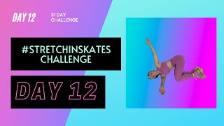 #StretchInSkates Challenge | Day 12 | Thread the Needle in Roller Skates