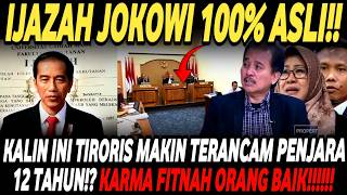 TIFA CS & ROY SURYO PANIK TERANCAM DIPENJARA SETELAH SIDANG KIP MENYATAKAN IJAZAH JOKOWI 100% ASLI?!