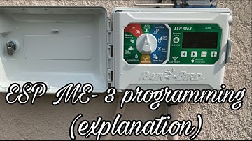 ESP ME- 3 programming (explanation)