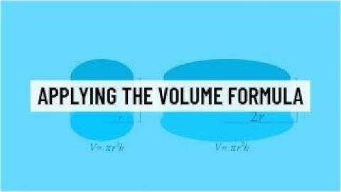 Applying the Volume Formula - Geometry SAT/ACT Math Practice