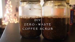 Diy Coffee Body Scrub Zero-Waste
