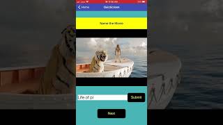 Quiz App | Guess the movie quiz app | Make Quiz app in MIT App Inventor #shorts #moviequiz screenshot 2