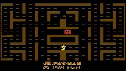 Jr. Pac Man - Atari 2600 (1984)