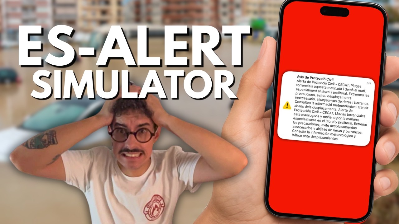 el videojoc d'enviar ES-Alert quan toca