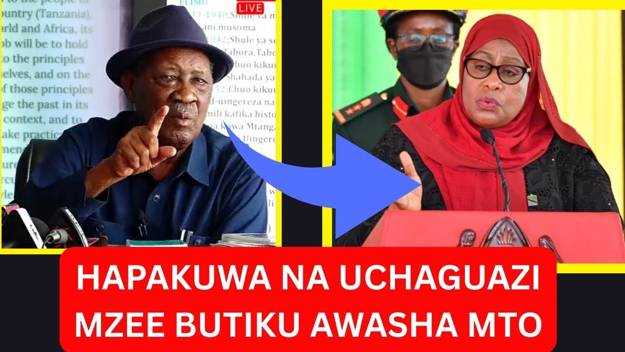 MZEE BUTIKU AMWASHIA MOTO RAIS UCHAGUZI HAUKUWA HALALI NENDA...
