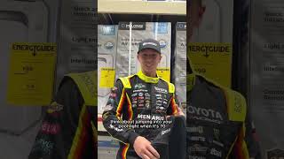 How do NASCAR drivers stay cool inside the race car? Bonus: How does brandonjonesrac stay cool at