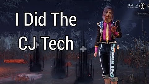 I DID THE CJ TECH! - Dead By Daylight Rank 1 Survivor