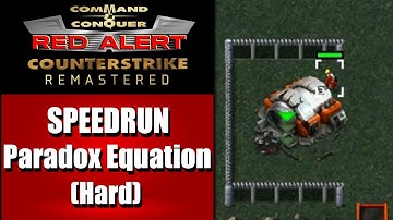 SPEEDRUN: Paradox Equation (Hard) - Command and Conquer Red Alert Counterstrike Remastered