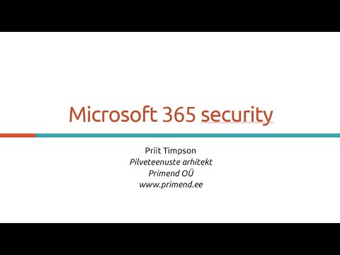 Video: Mis on arvutiandmete turvalisus?
