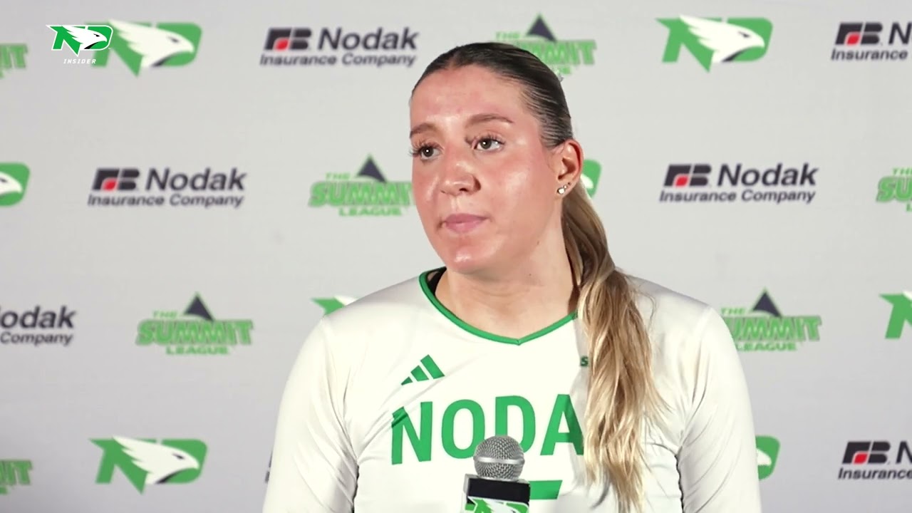 UND Volleyball | Denver Postgame | 10.9.25