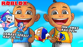 LOMBA PANJAT PATUNG UPIN IPIN YANG KALAH HARUS BOTAK DI ROBLOX!!!