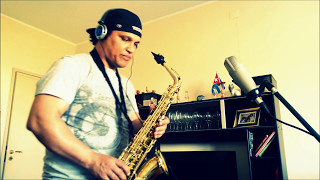 David Guetta - Titanium [ saxophone cover ] ft. Sia Resimi