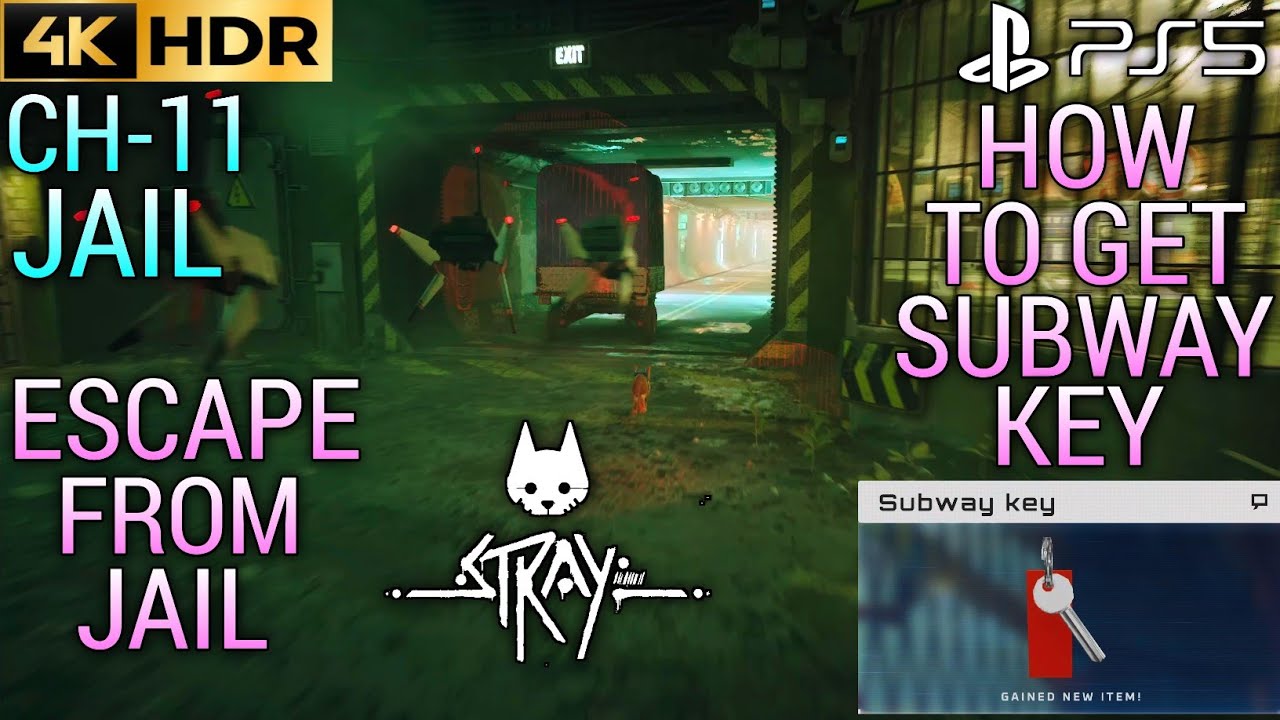 Escape From Jail How To Get Subway Key STRAY How To Get Subway Key 