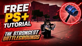 How to get PS+ For FREE! [The Strongest Battlegrounds] 