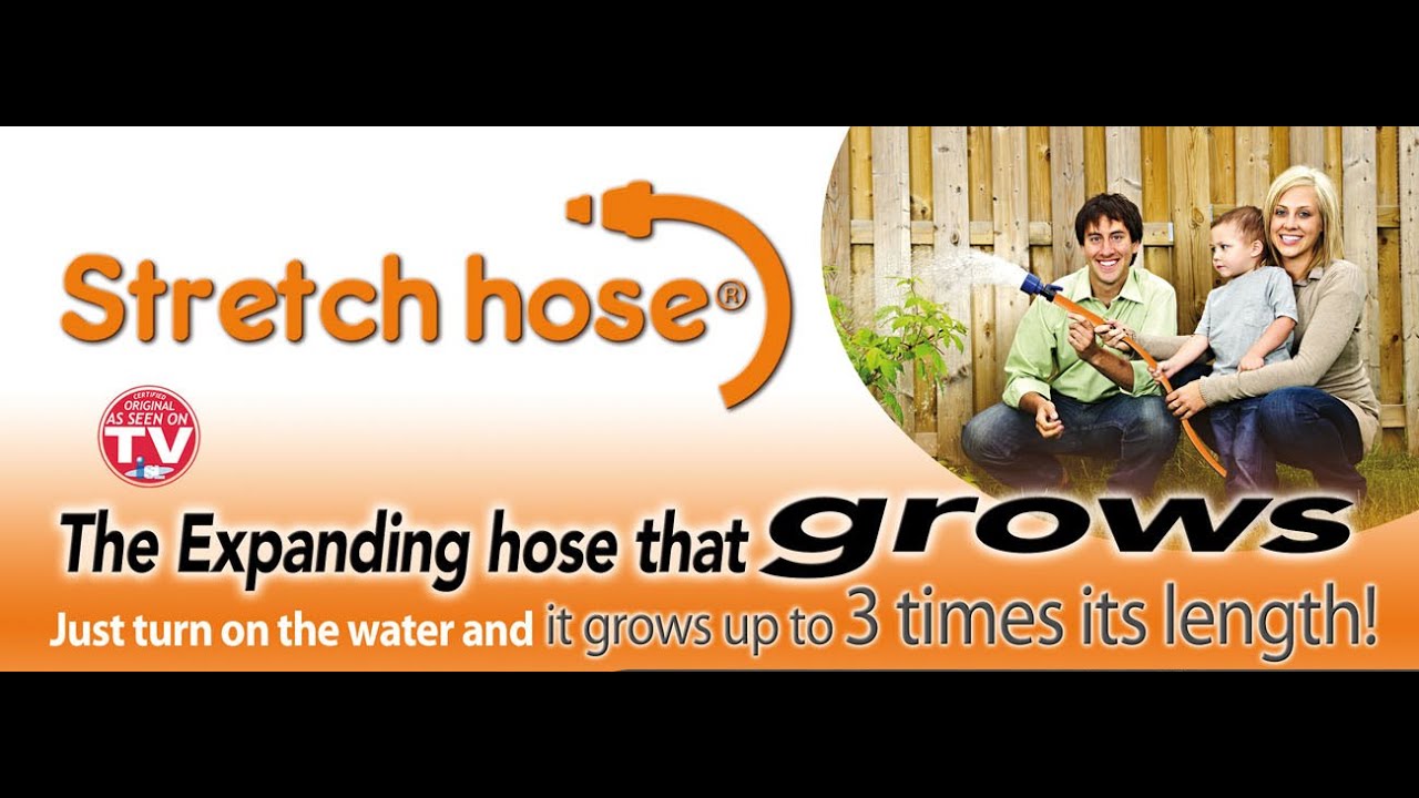 "As Seen on TV" STRETCH Hose the amazing, expanding hose that grows