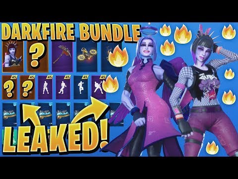 *NEW* Leaked Season 11 "DarkFire" Halloween Fortnite Bundle..! *DARK POWER CHORD* (Dark Ark, Wraps)