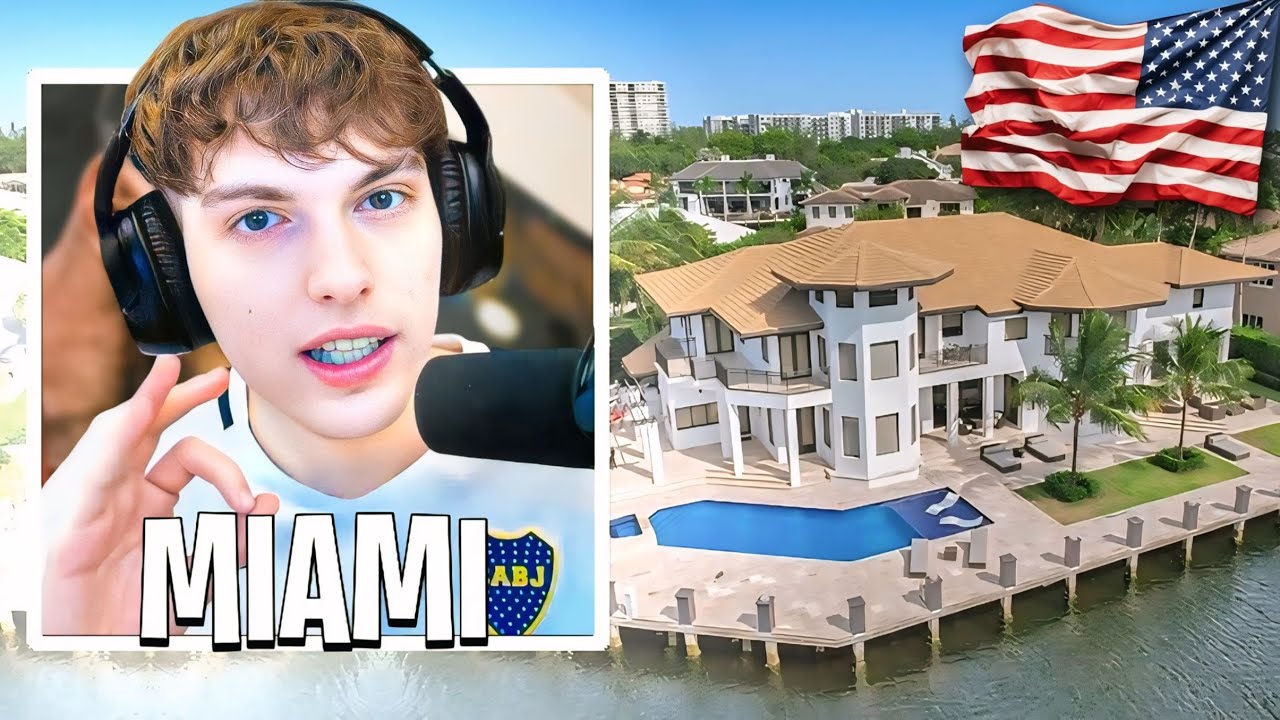 DAVOO XENEIZE MUESTRA SU NUEVA CASA EN ESTADOS UNIDOS - YouTube