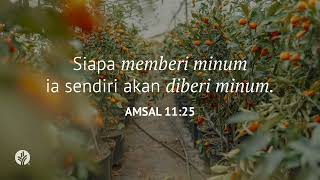 Kemurahan Hati yang Menyegarkan | Amsal 11:24-31 | Video Renungan Santapan Rohani