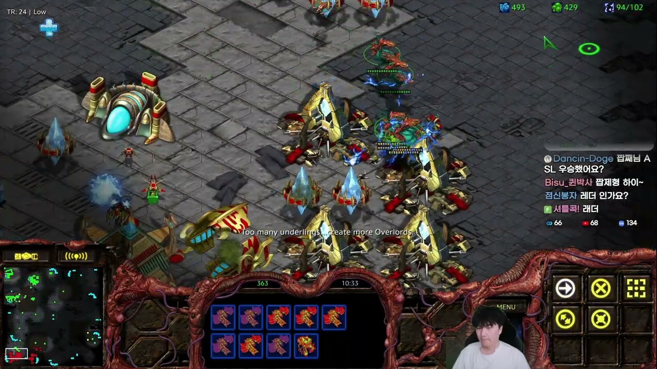 【10.1.26】 SC:R 1v1 (FPVOD) SoMa (Z) vs Movie (P) 【Map: Pole Star】