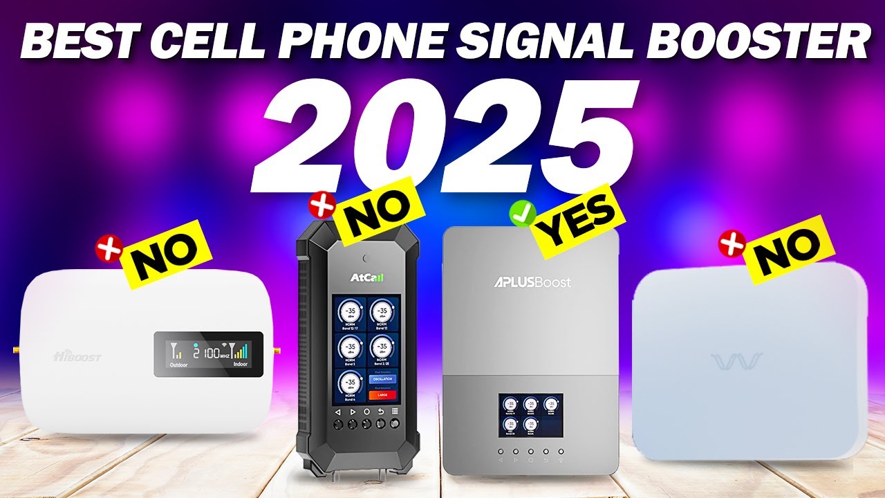 Best Cell Phone Signal Booster You Need To Buy in 2025! - YouTube