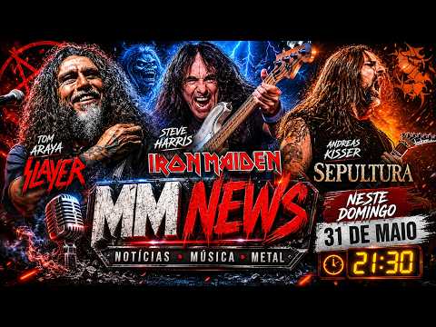 MMNEWS #97 - SLAYER NO BRASIL, SETLIST DO IRON MAIDEN, ÚLTIMO SHOW DO SEPULTURA E MAIS!!!