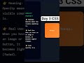 The opacity trick every web developer needs #cssanimation #webdev #fyp
