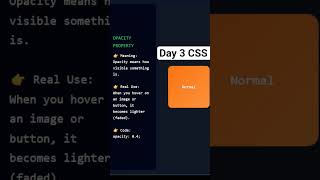 The opacity trick every web developer needs #cssanimation #webdev #fyp