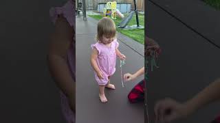 Baby Tries Pop Its For The 1St Time