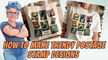 Hoe maak je die trendy postzegelontwerpen?