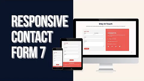 🔴Contact Form 7 WordPress Tutorial