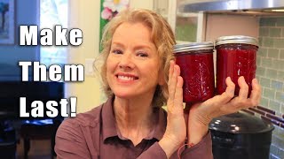 Storing FOOD Like Your GRANDMA | EASY No Pectin PLUM JAM