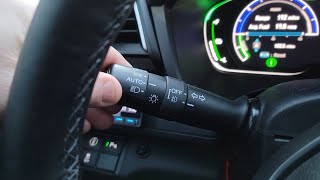2019-2022 Honda Insight: How to control your auto Hi-Beams