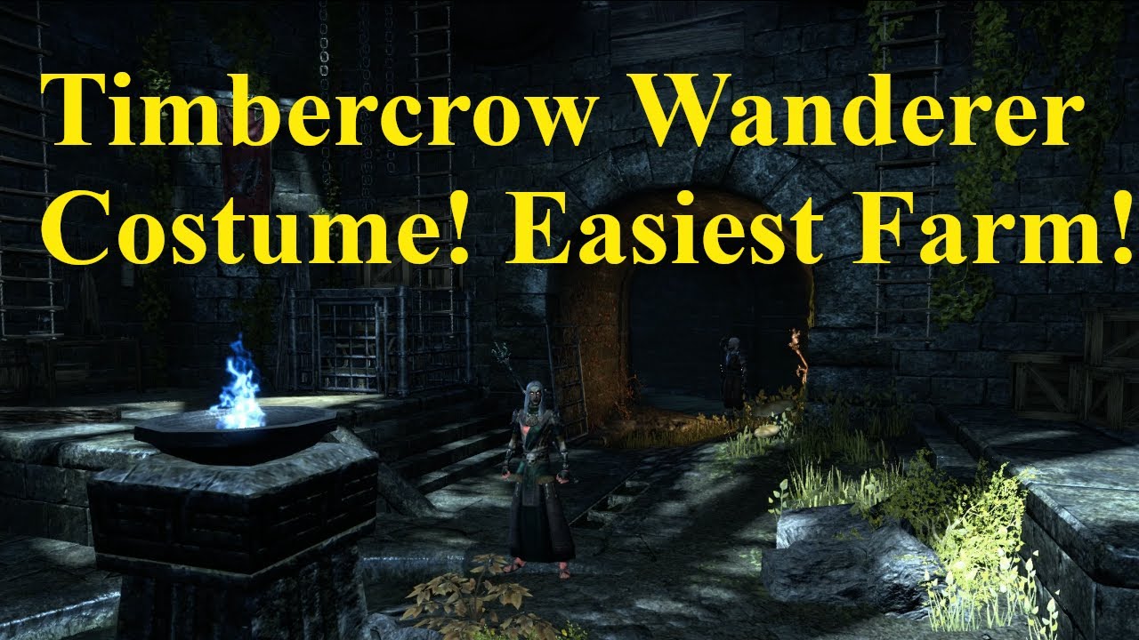 ESO Timbercrow Wanderer Costume! Easiest Farm!