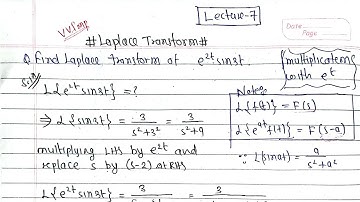 Laplace Transform|Lecture-7|Mathematics-III Purbanchal University TU KU PoU|BE Civil Computer