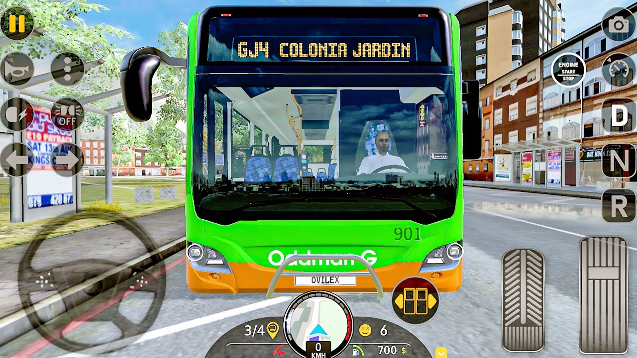 Bus Simulator 2023: New Game! Let's Drive in the Streets of Madrid - Android gameplay