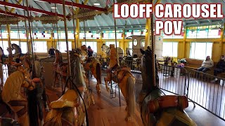 Looff Carousel POV, Slater Park Classic Carousel | Non-Copyright by Canobie Coaster 239 views 11 days ago 4 minutes, 55 seconds