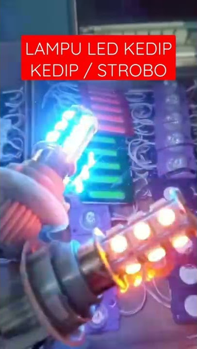 🔵 LAMPU LED KEDIP KEDIP ( untuk sein/atret/kota ) #shortvideo #short #shorts #youtubeshorts