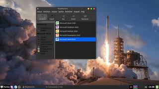 Installing microsoft office 2010 on linux (Play on linux)