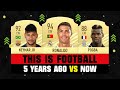 This is FOOTBALL 5 YEARS AGO VS NOW! 😱🔥| ft. Ronaldo, Neymar and Pogba!